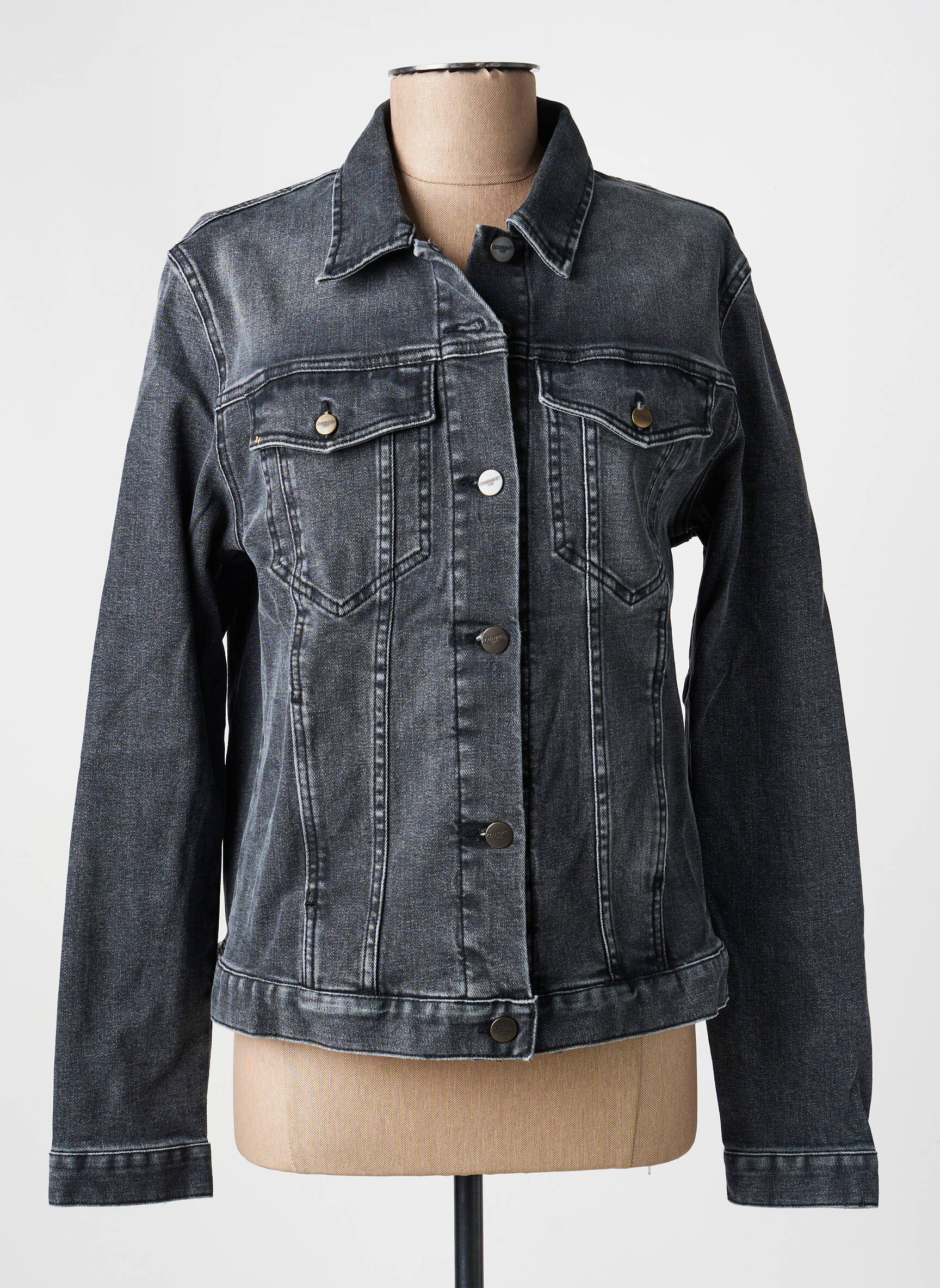 Veste casual coupe droite gris COUTURIST femme