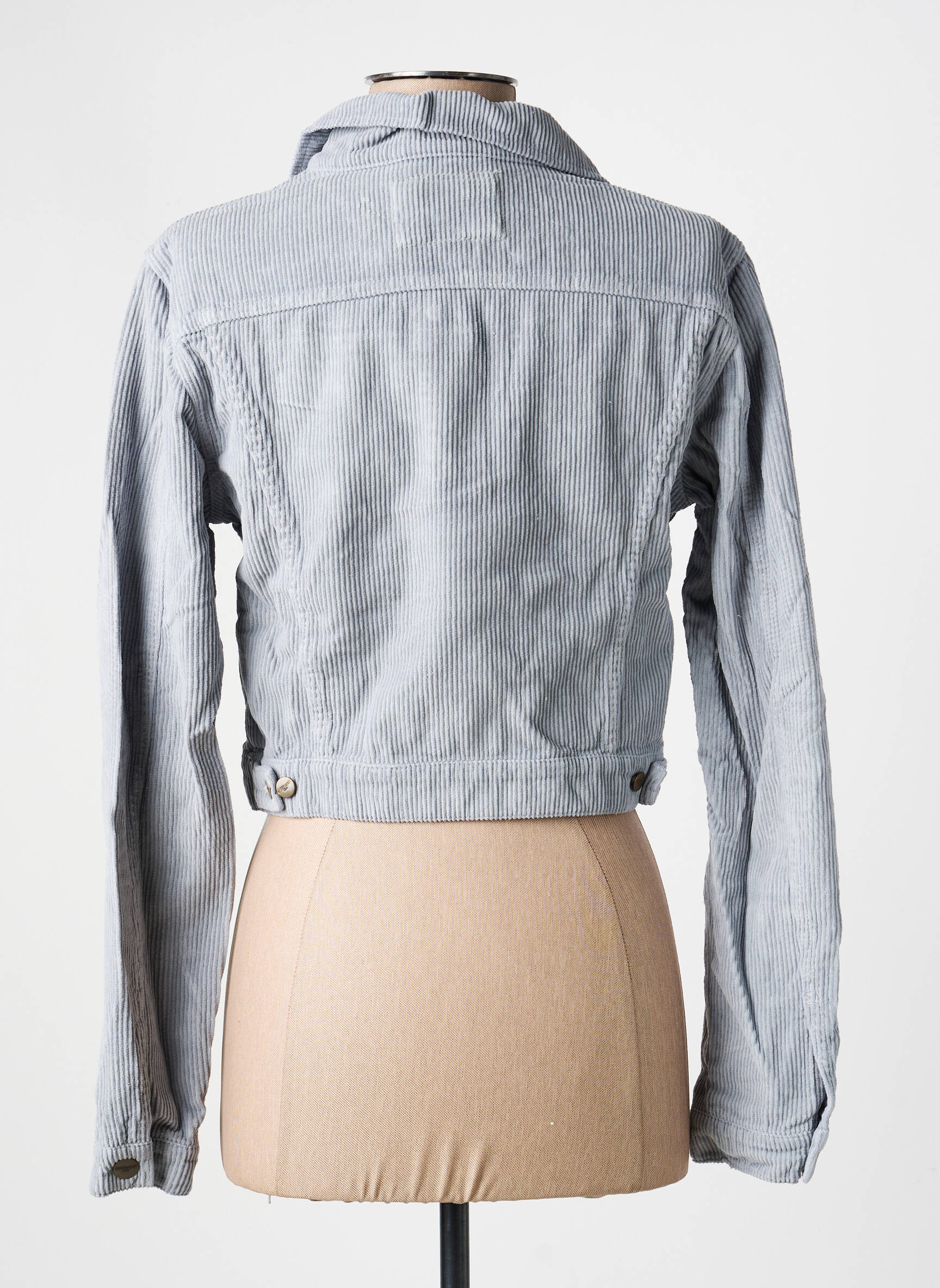 Veste casual coupe droite gris COUTURIST femme