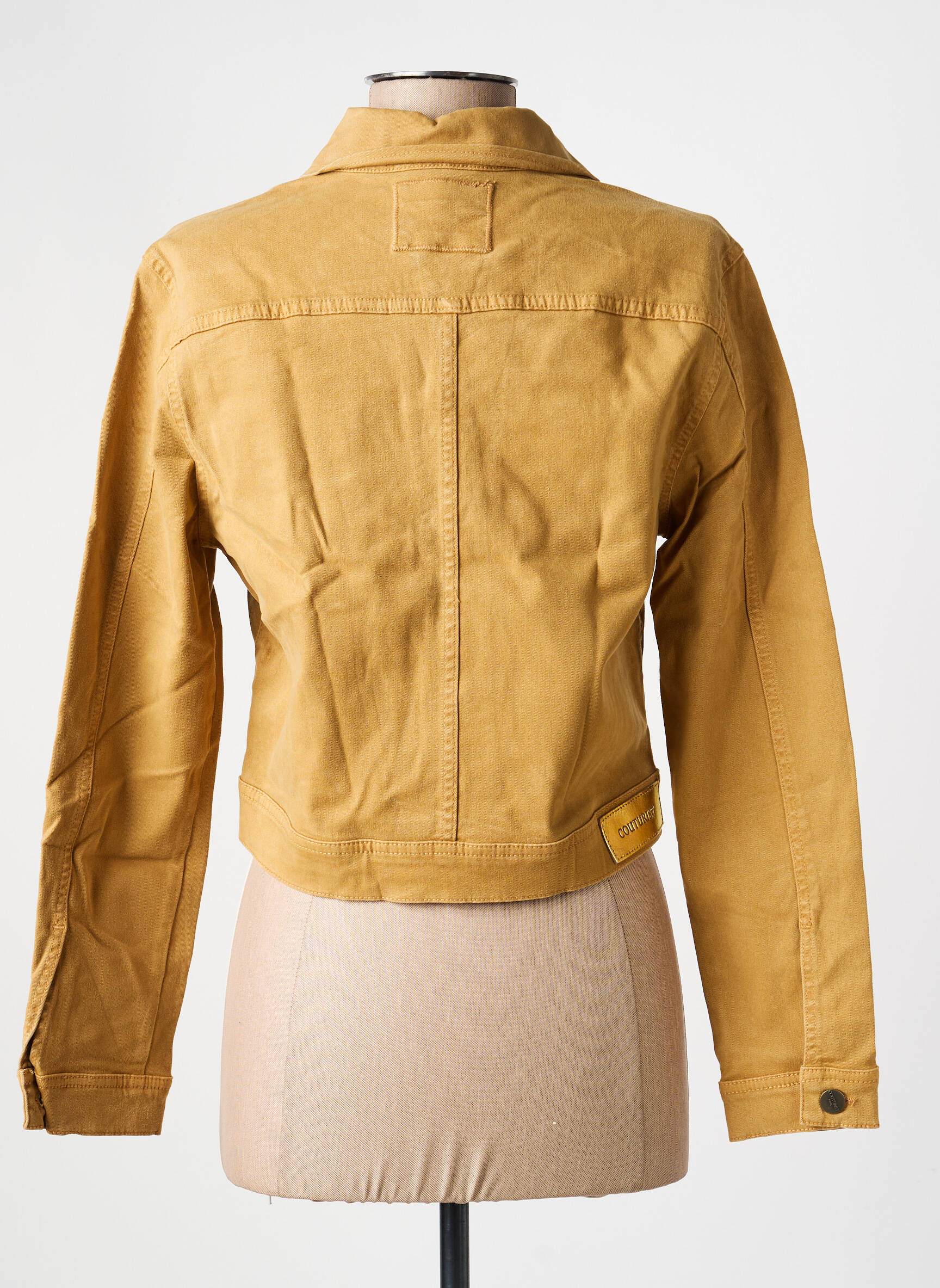 Veste casual coupe droite beige COUTURIST femme