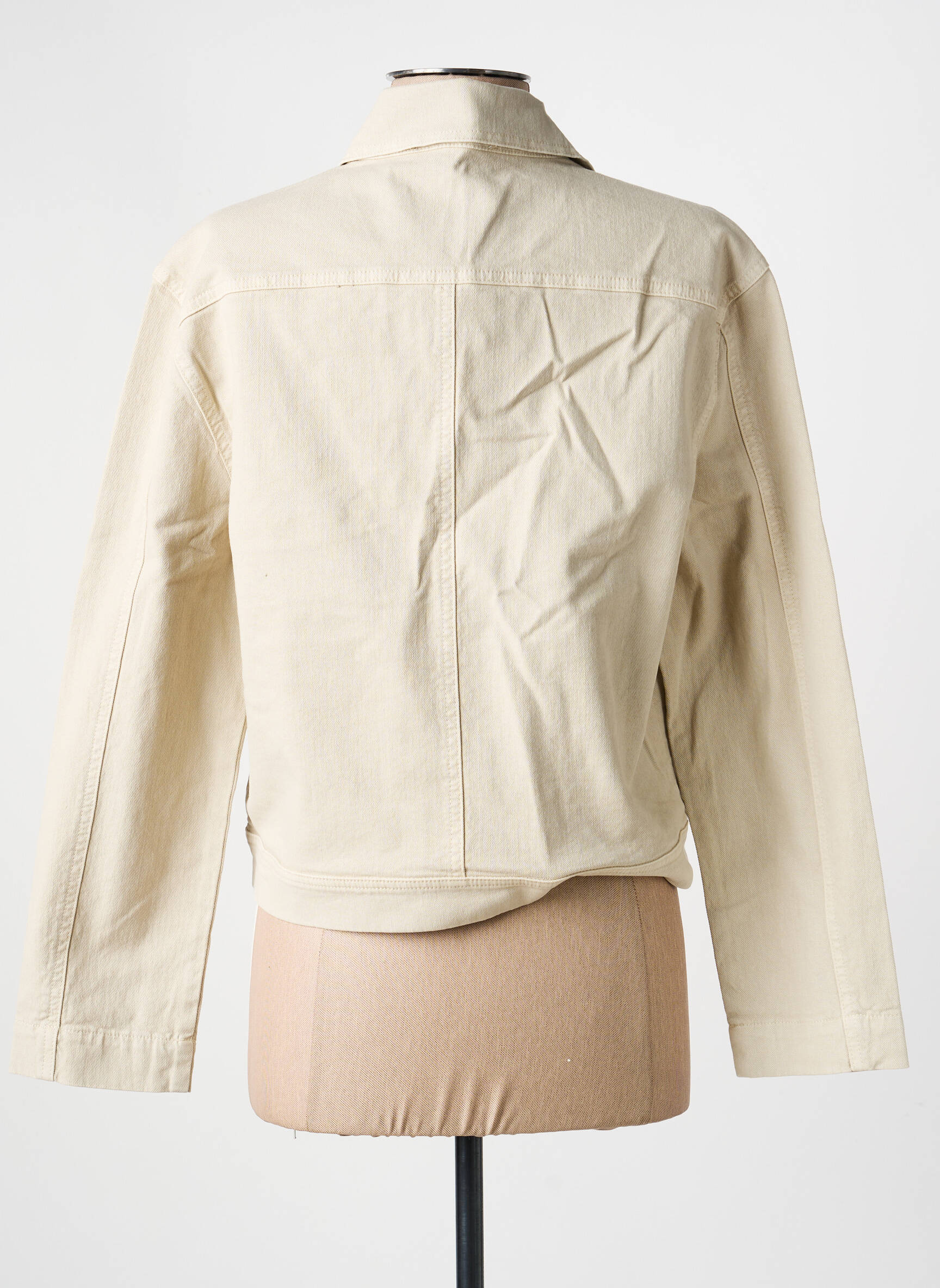 Veste casual coupe droite beige COUTURIST femme
