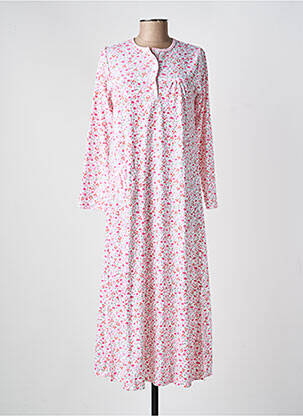 Chemise de nuit manches longues rose ROSE POMME femme