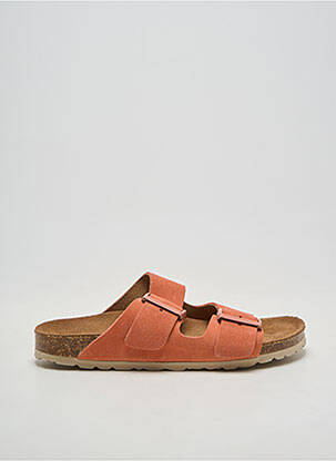 Mules/sabots talon plat jusqu'à 3cm rose NÖRVIK femme