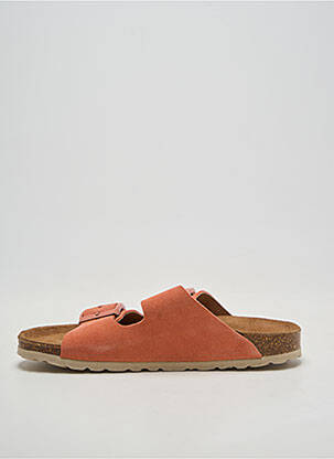 Mules/sabots talon plat jusqu'à 3cm rose NÖRVIK femme