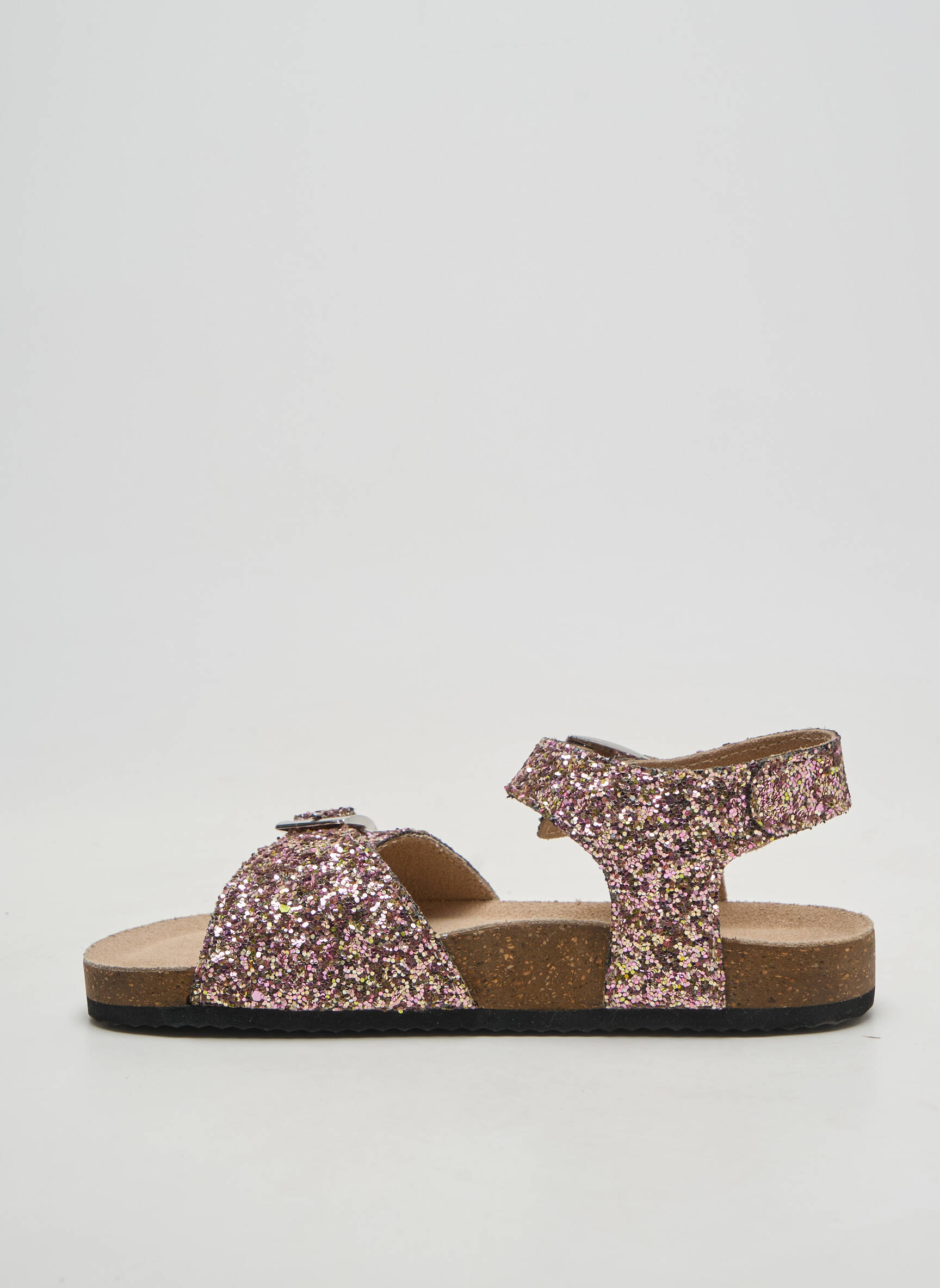 Sandales/nu pieds bout rond bout rond rose L'ATELIER TROPÉZIEN fille