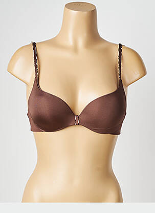 Soutien-gorge haut soutien-gorge push-up haut soutien-gorge push-up marron CHANTELLE femme
