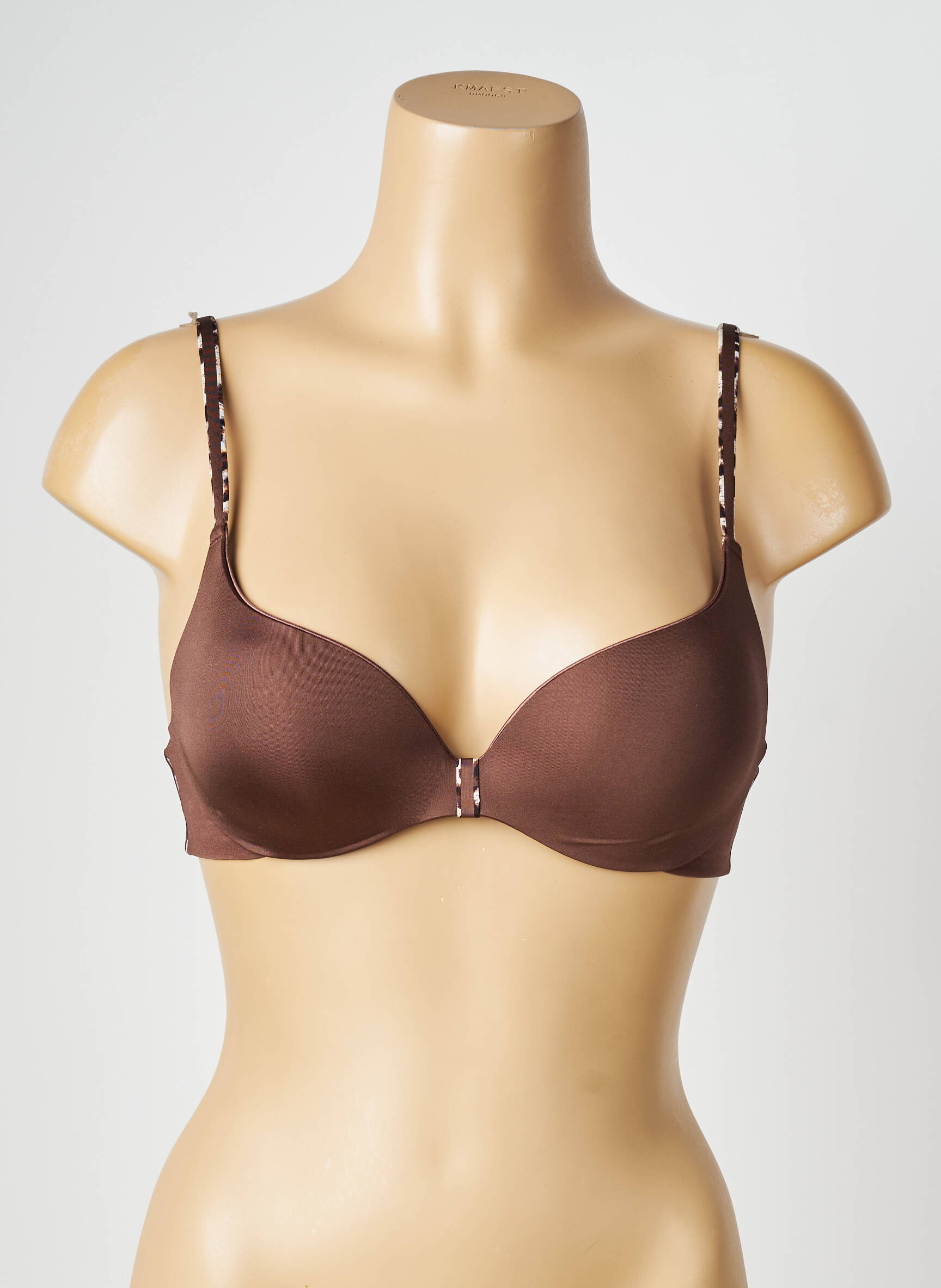Soutien-gorge haut soutien-gorge push-up haut soutien-gorge push-up marron CHANTELLE femme