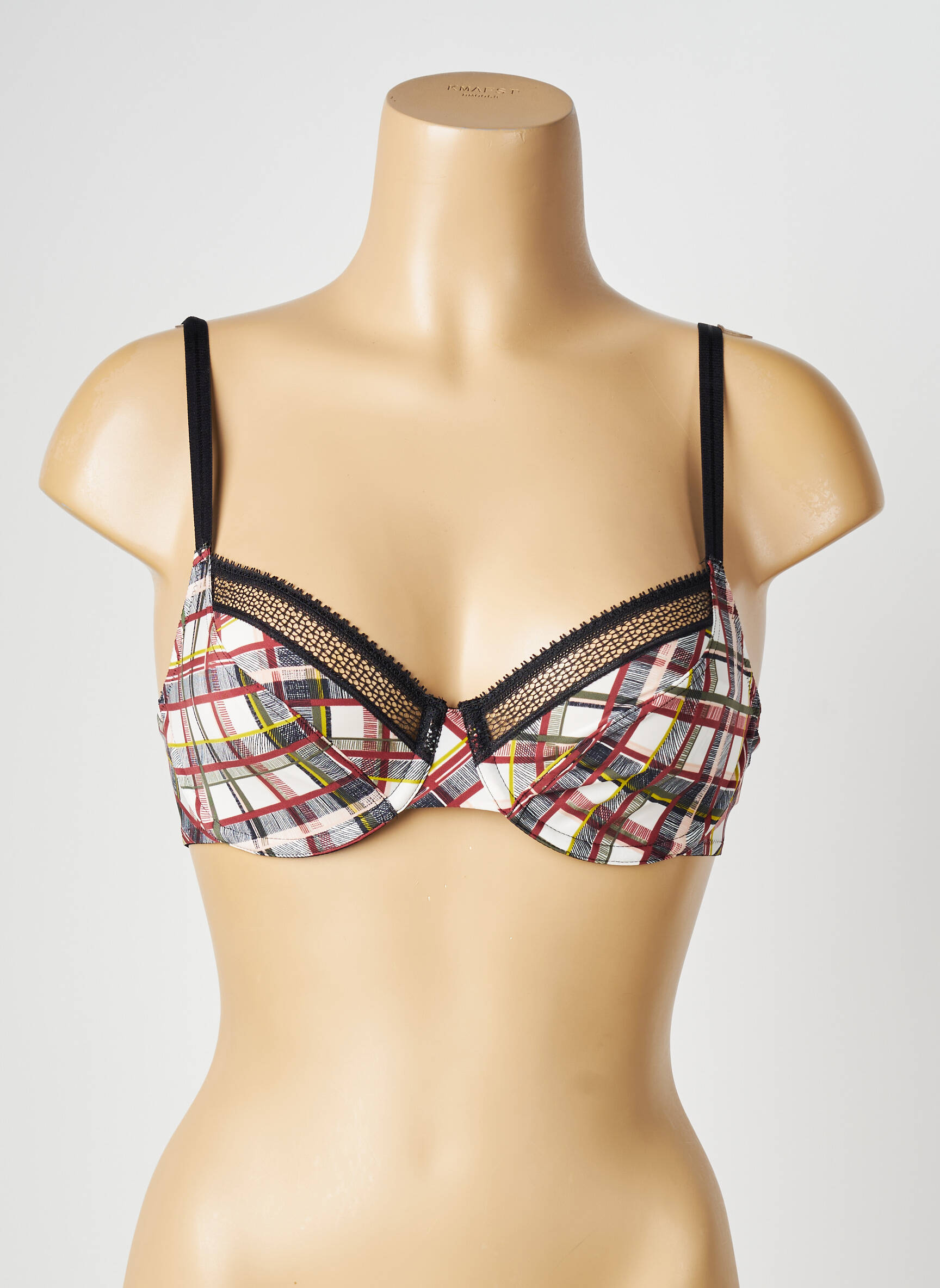 Soutien-gorge effet matière satinée haut soutien-gorge emboitant noir PASSIONATA femme