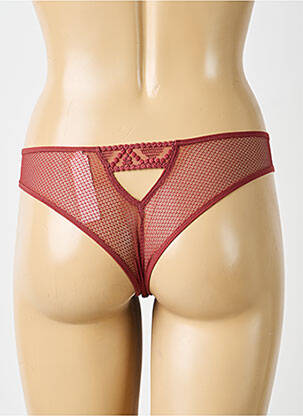 Culotte stretch rouge PASSIONATA femme