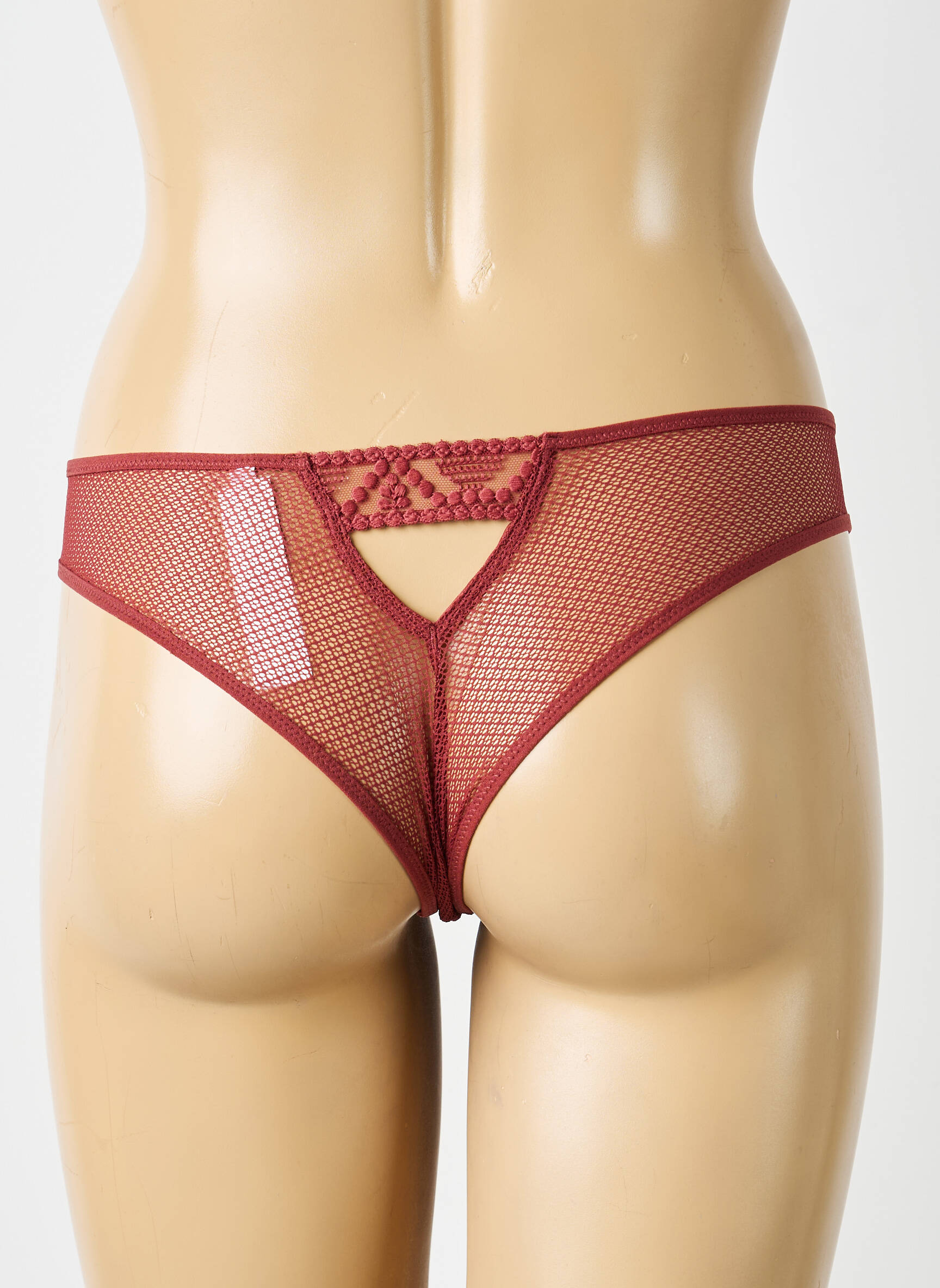 Culotte stretch rouge PASSIONATA femme
