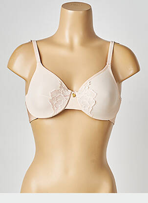 Soutien-gorge broderie rose CHANTELLE femme