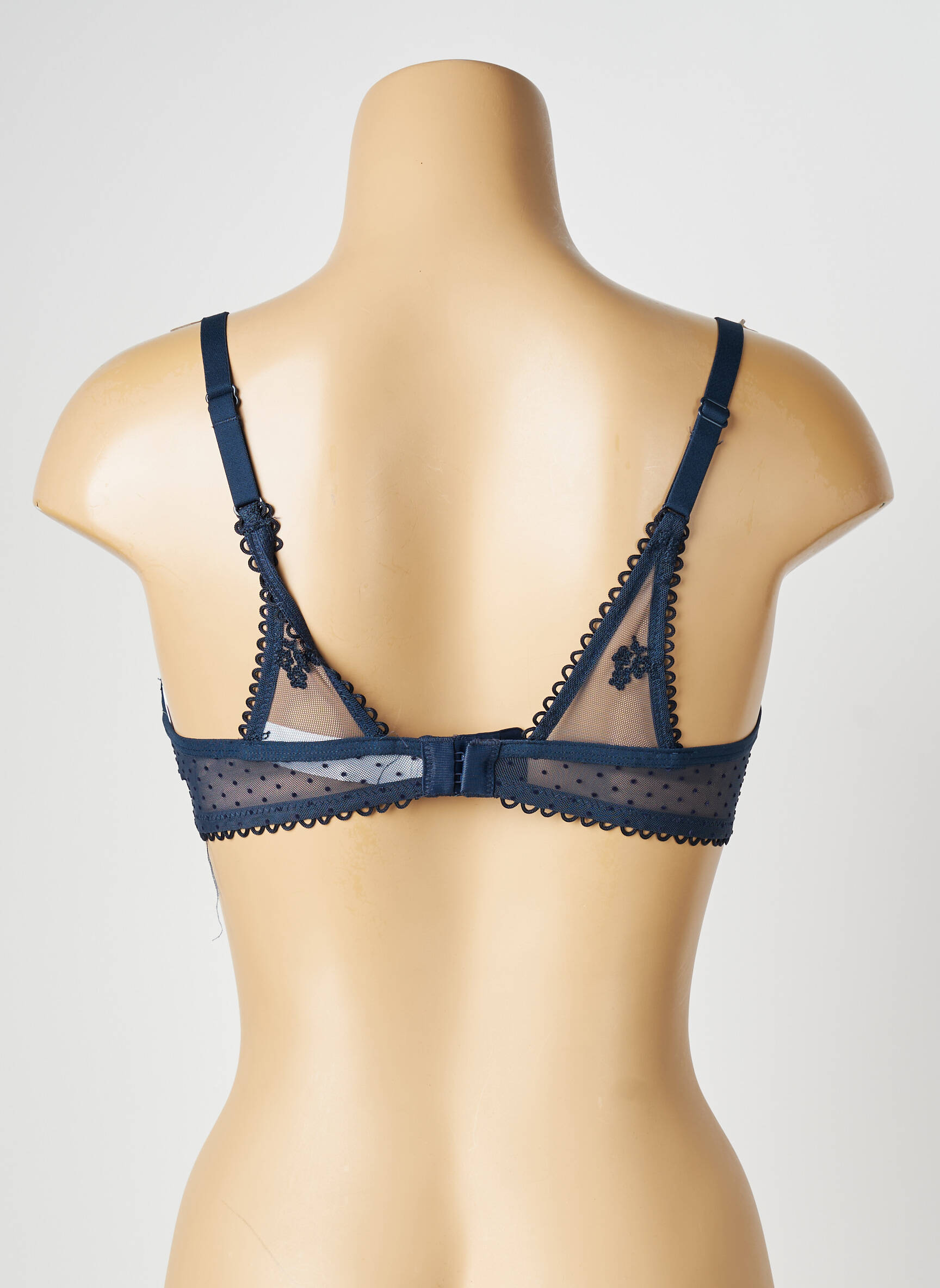 Soutien-gorge légère et transparente haut soutien-gorge emboitant bleu PASSIONATA femme
