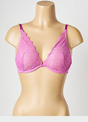 Soutien-gorge légère et transparente haut soutien-gorge emboitant violet PASSIONATA femme