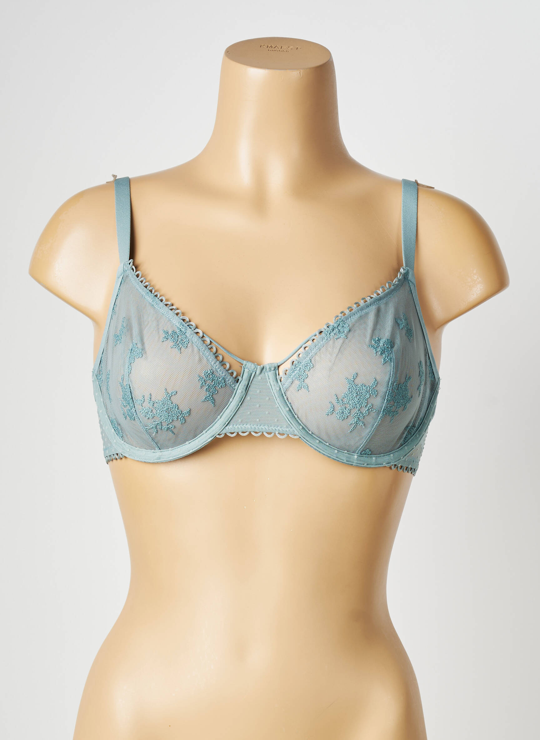 Soutien-gorge légère et transparente haut soutien-gorge emboitant vert PASSIONATA femme
