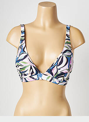 Haut de maillot de bain haut triangles haut triangles bleu PRINCESSE TAM-TAM femme