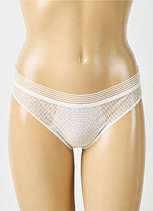 String légère et transparente beige PASSIONATA femme