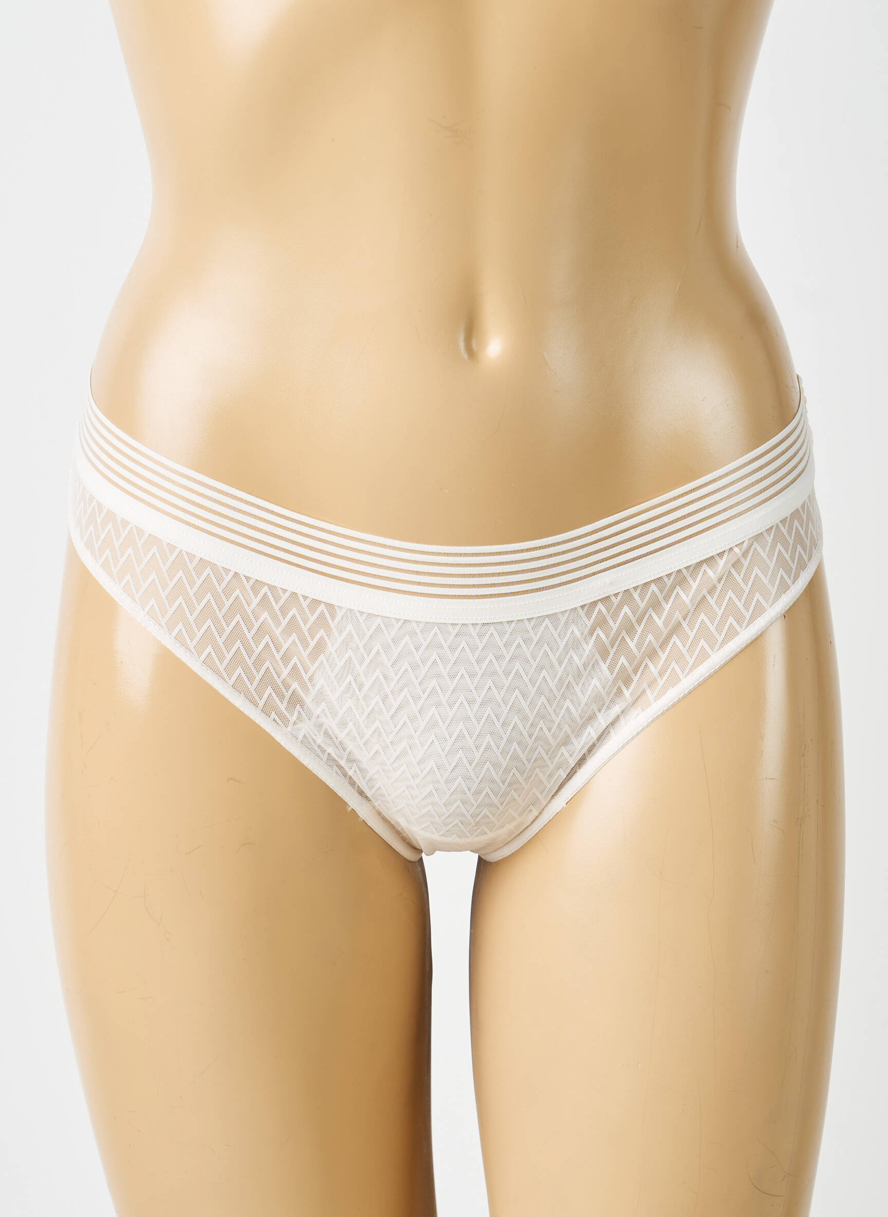 String légère et transparente beige PASSIONATA femme