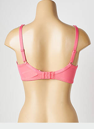 Soutien-gorge broderie haut soutien-gorge emboitant rose DAMART femme