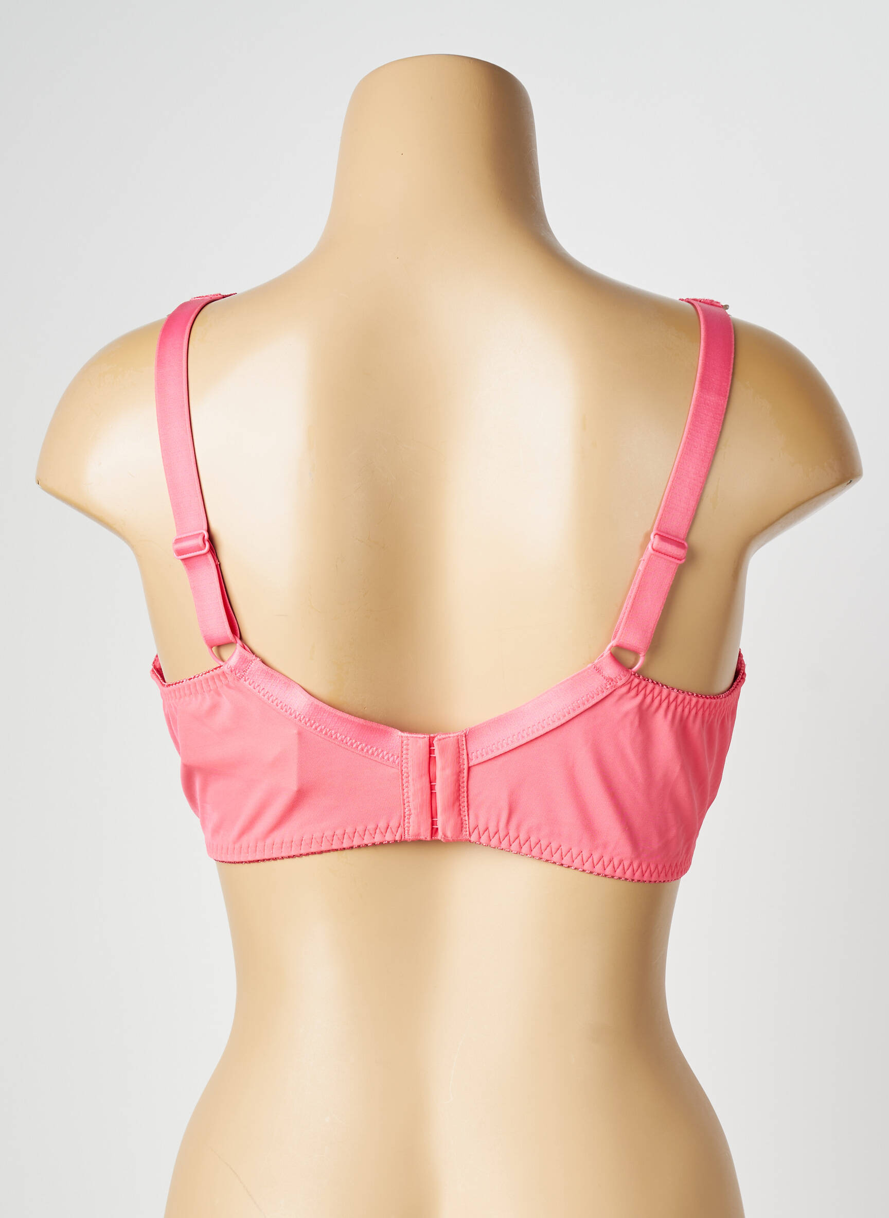 Soutien-gorge broderie haut soutien-gorge emboitant rose DAMART femme