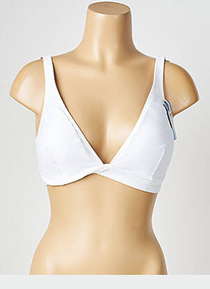 Haut de maillot de bain haut triangles haut triangles blanc PRINCESSE TAM-TAM femme