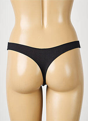 String stretch noir PASSIONATA femme
