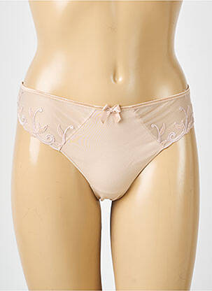 Tanga stretch rose SIMONE PERELE femme