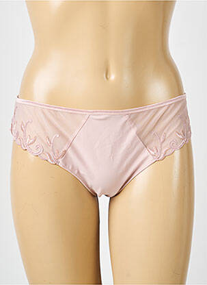 Tanga tissage satiné rose SIMONE PERELE femme