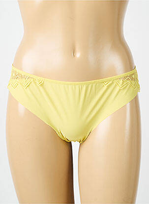 Culotte culotte jaune PASSIONATA femme