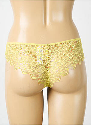 Culotte culotte jaune PASSIONATA femme
