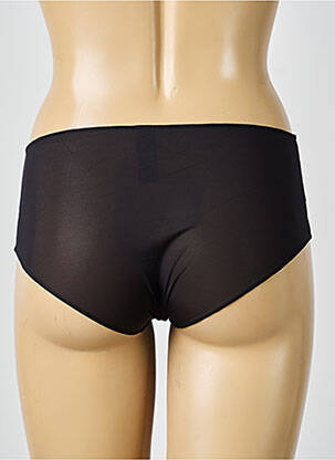 Shorty effet matière satinée noir IMPLICITE femme