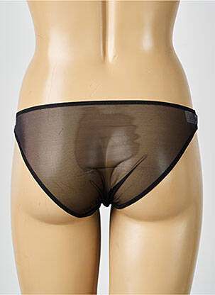 Culotte effet matière satinée noir SIMONE PERELE femme