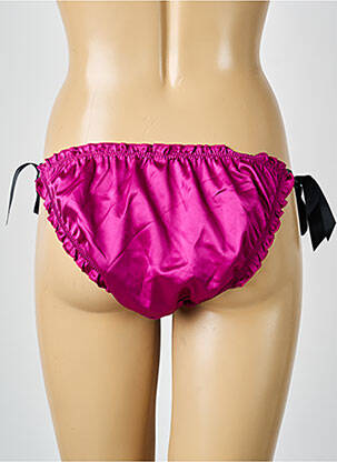 Culotte tissage satiné violet PASSIONATA femme
