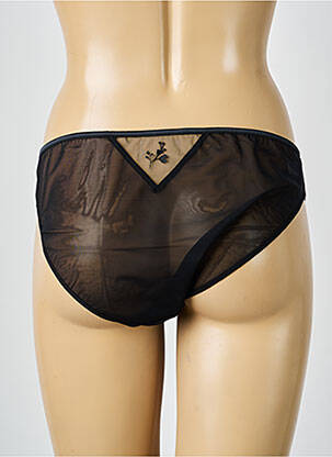 Culotte effet matière satinée noir SIMONE PERELE femme