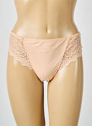 Tanga tissage dentelle orange SIMONE PERELE femme