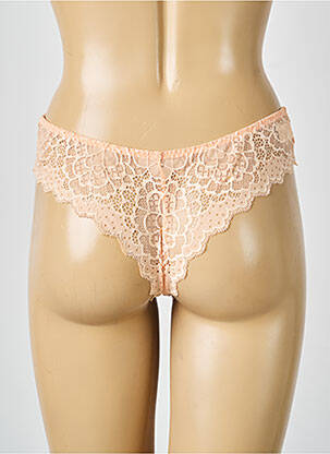 Tanga tissage dentelle orange SIMONE PERELE femme