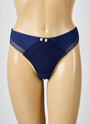 Tanga tanga bleu BESTFORM femme