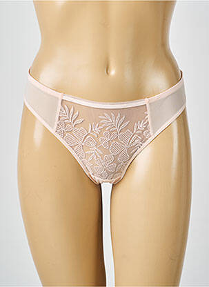 Tanga stretch rose SIMONE PERELE femme
