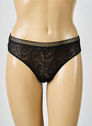 Tanga tanga noir SIMONE PERELE femme
