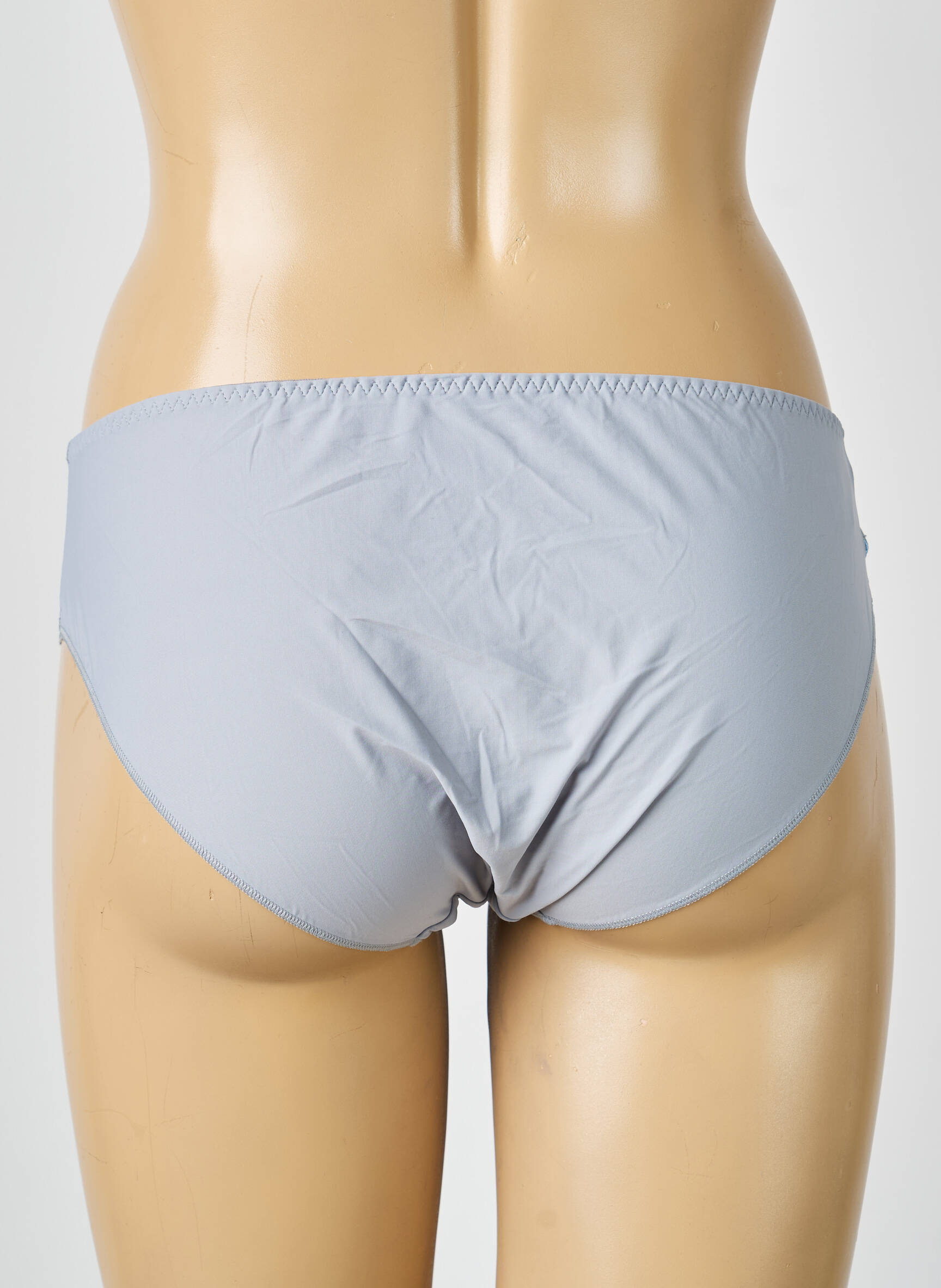 Culotte tissage satiné gris SIMONE PERELE femme