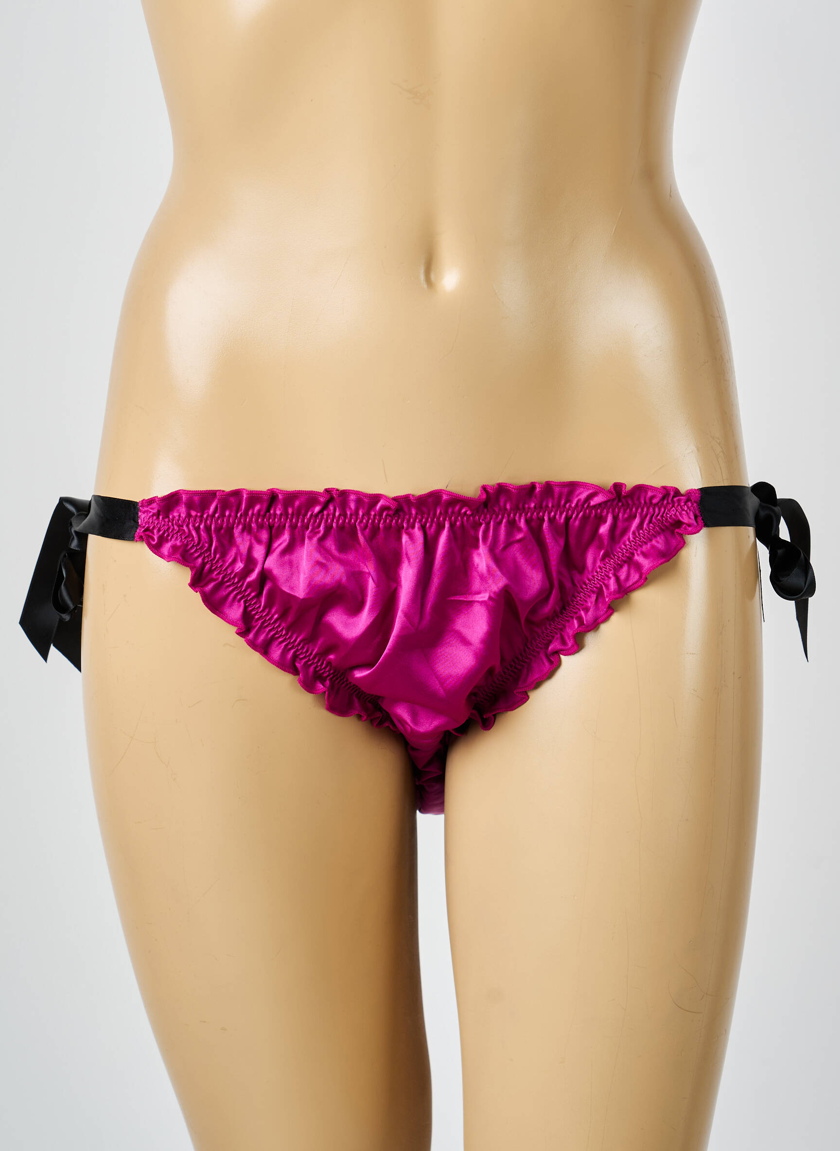 Culotte tissage satiné violet PASSIONATA femme