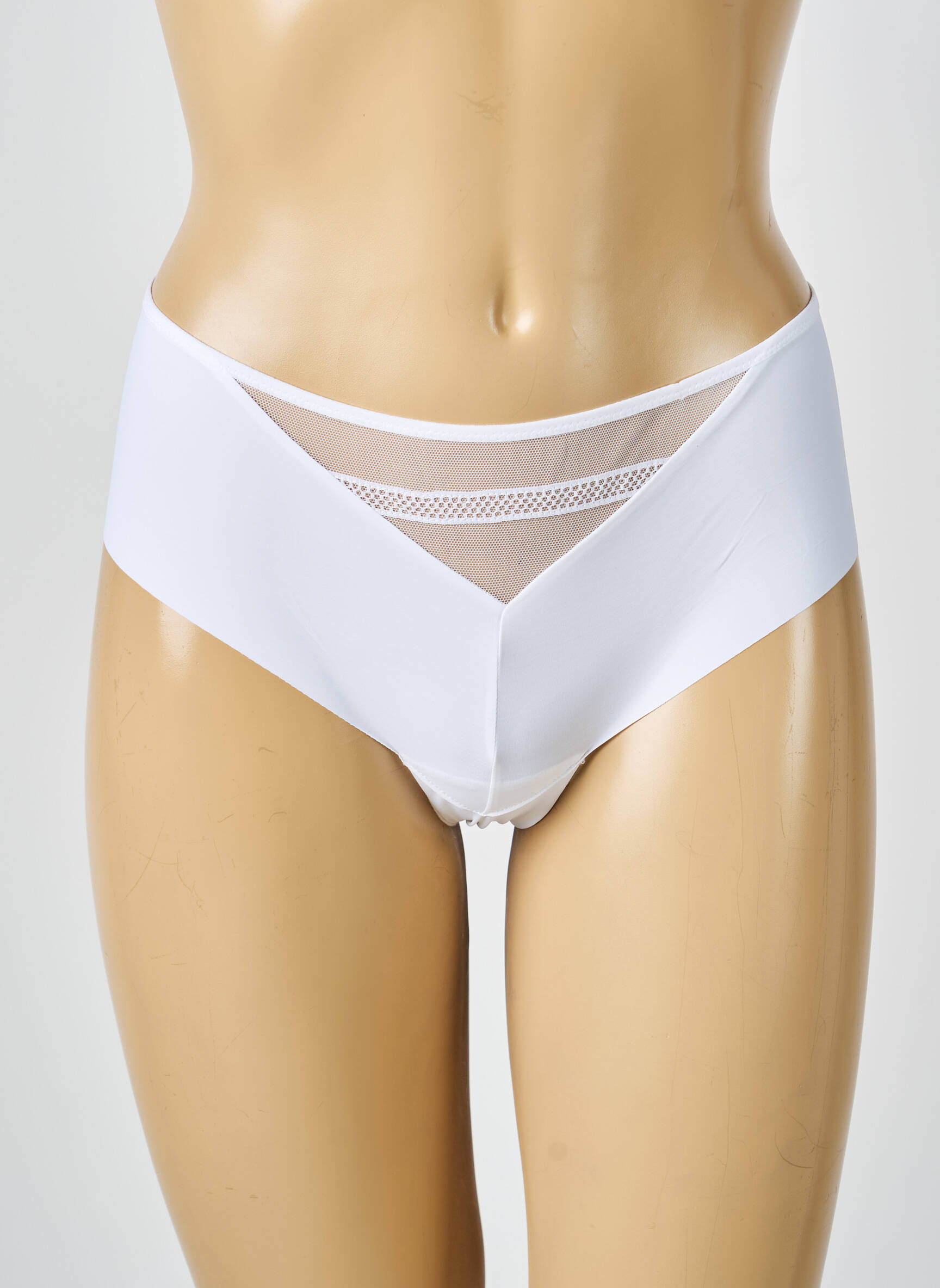 Shorty micro fibres blanc PASSIONATA femme