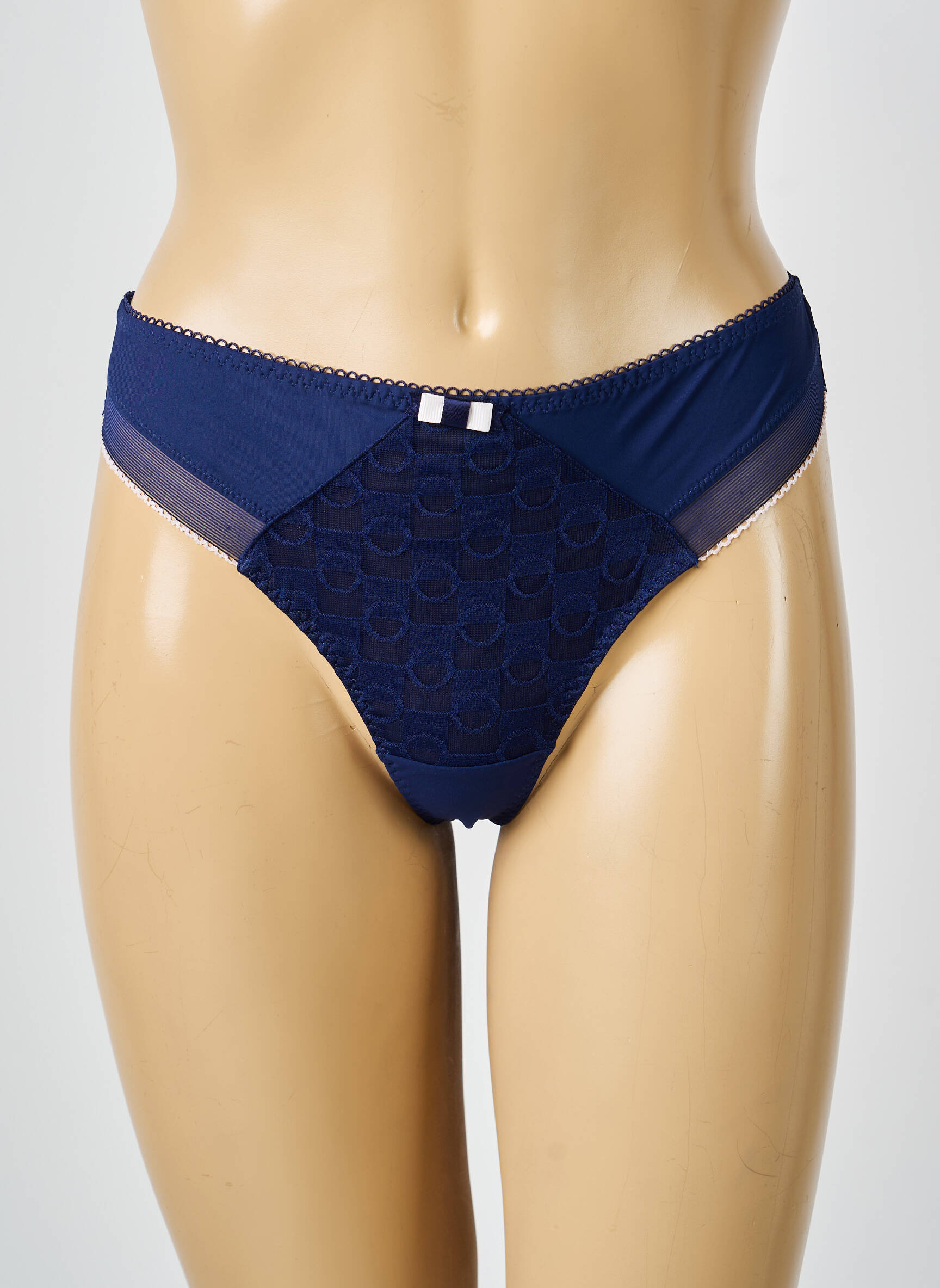 Tanga tanga bleu BESTFORM femme