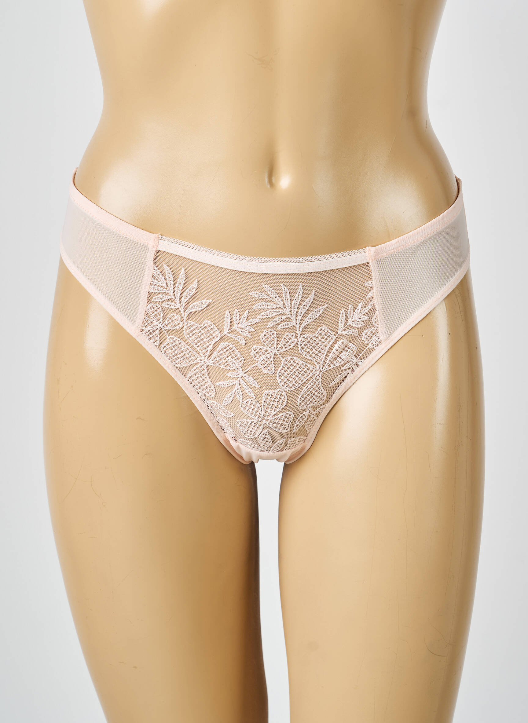 Tanga stretch rose SIMONE PERELE femme
