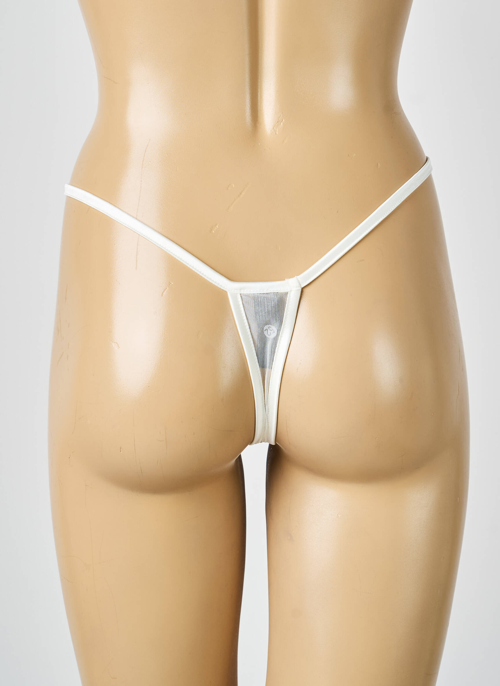String stretch blanc IMPLICITE femme