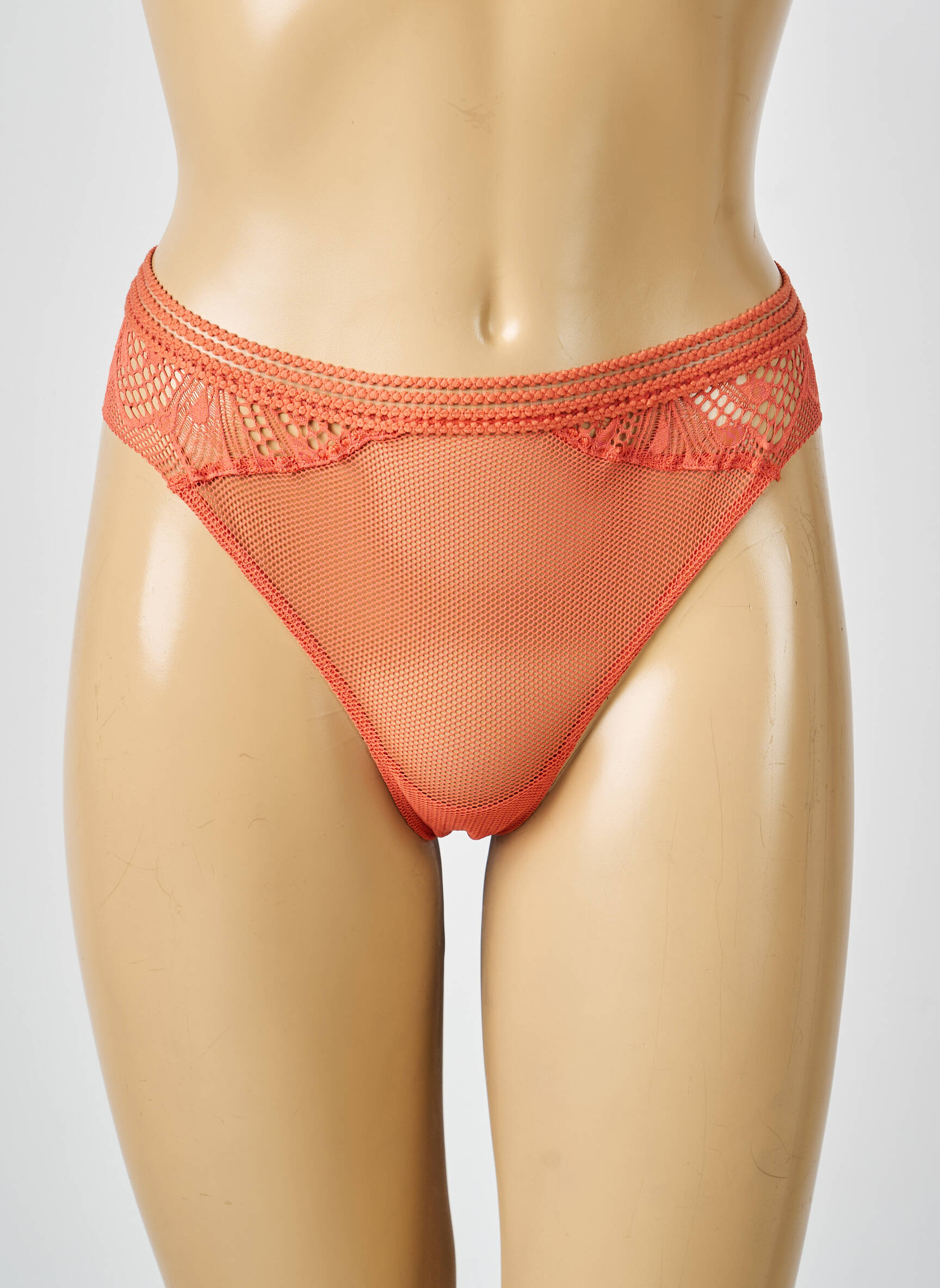 Tanga tanga orange PASSIONATA femme