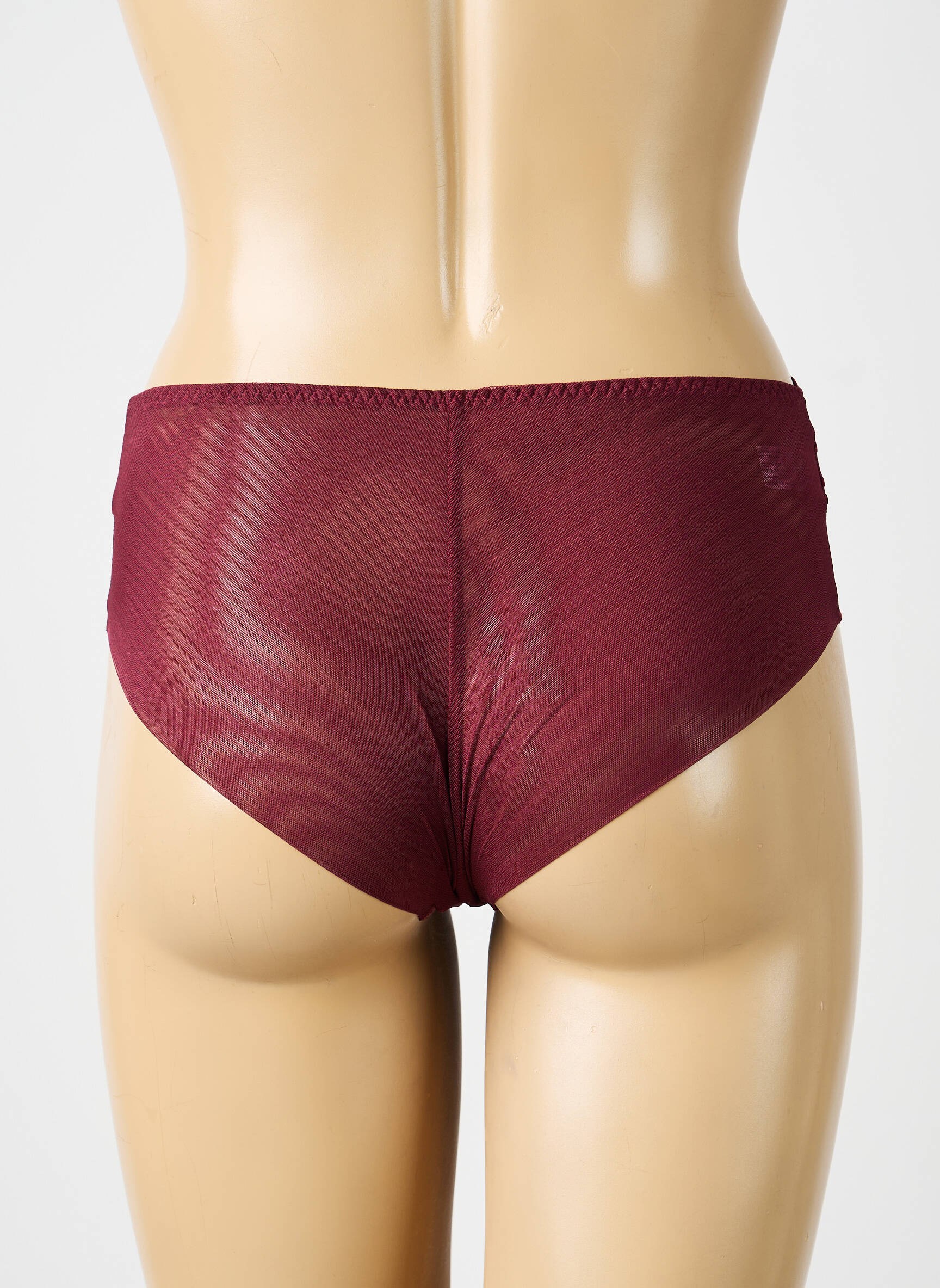 Culotte effet matière satinée rouge SIMONE PERELE femme