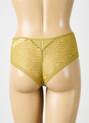 Culotte haute stretch vert PASSIONATA femme