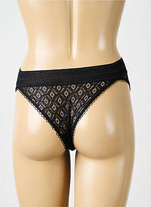 Culotte fond doublé noir SIMONE X SIMONE PÉRÈLE femme