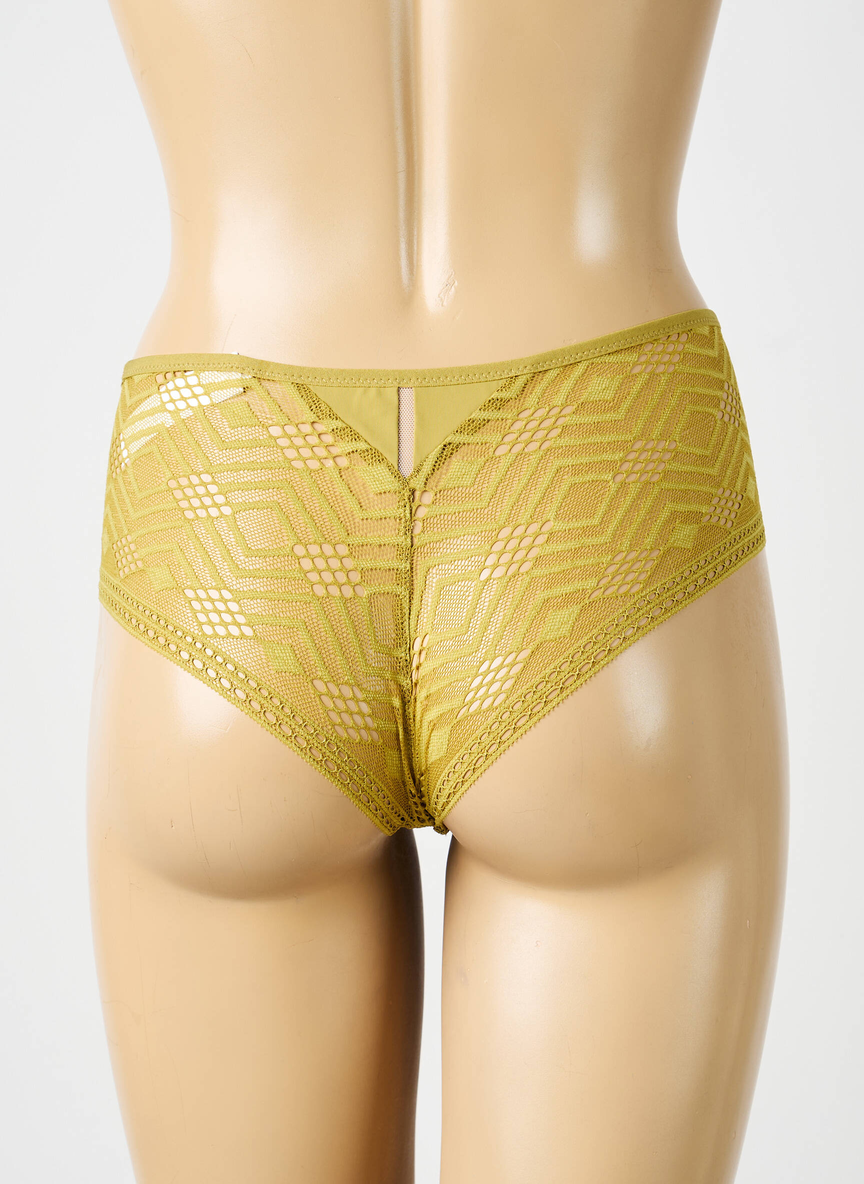 Culotte haute stretch vert PASSIONATA femme