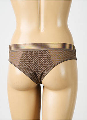 Culotte fond doublé marron PASSIONATA femme