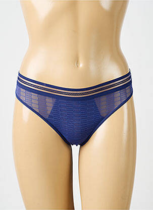 Culotte fond doublé bleu PASSIONATA femme